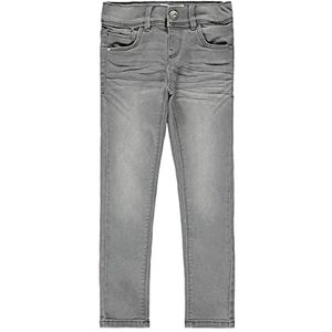 NAME IT Skinny Fit jeans voor meisjes, Lichtgrijs denim, 104 cm