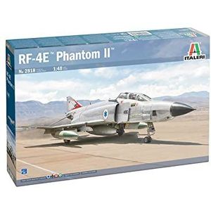 Italeri -2818 RF-4E Phantom II, schaal 1:48, modelkit, model van kunststof, modelbouw, IT2818