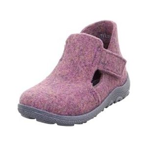 Superfit Baby Mädchen HAPPY Hausschuhe, LILA/BLAU 8500