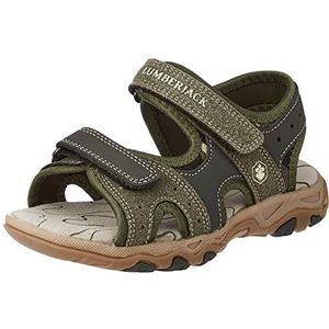 Lumberjack Levi, sandalen, legergroen, 31 EU, Leger Groen