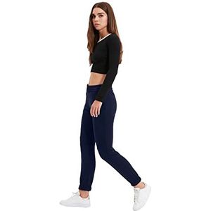 Trendyol Navy Blue Basic Joggingbroek voor dames, Marine., M