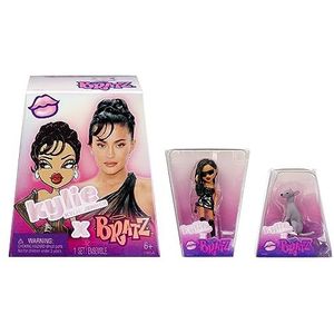 Bratz Mini x Kylie Jenner - Serie 1-2 Mini Bratz in elk pak - Geblindeerde verpakking kan ook als display gebruikt worden - Verzamelfiguren voor kinderen en verzamelaars vanaf 6 jaar