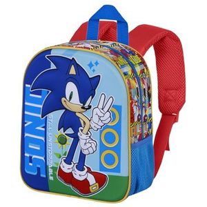 vanHaren Sonic rugzak blauw/zwart