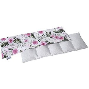 Kersenpit Kussen 60x20cm 800g 100% Katoen Medi Partners 5 kamers Graankussen Grote Eco Natuur Warmtekussen Koudetherapie Afneembare Hoes