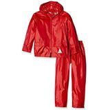 Resultaat kinderen re95j Heavyweight waterdichte jas/broekpak, kinderen, RE95J, rood