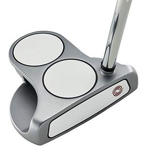 Odyssey Golf White Hot OG Putter (Rechtshandig, 2 Ball, Staal, 35 inch), Zilver
