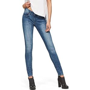 G-STAR Raw 3301 D-mid Waist Super Skinny Damesjeans, blauw (Medium Aged D06334-9136-071), 24W / 32L