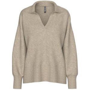 Pieces - Malou - Trui - V-hals - Lange Mouwen - Regular Fit
