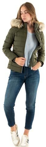 Tommy Jeans - Donsjack - Groen - 100% Gerecycled Polyester