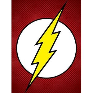 DC Comics ""The Flash Symbool"" Canvas Print, 60 x 80 cm