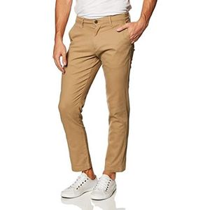 Amazon Essentials Heren Standaard Relaxed-Fit Casual Stretch Khaki,Donkere Kaki,33W / 34L