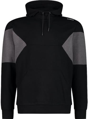CMP - 33D3117 - Sweatshirt - Zwart - Vaste Capuchon - Katoen
