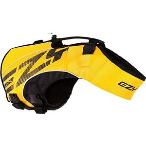 EzyDog X2 Boost Dog Lifejacket (groot, geel)