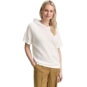 TOM TAILOR Sweatshirt voor dames, 10315 - Whisper White, L