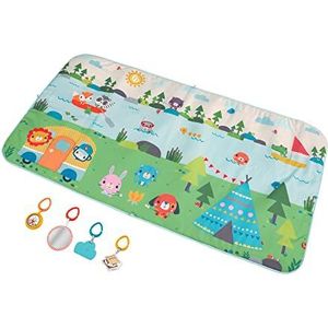 Fisher-Price Extra Grote Avonturen Speelmat, activiteitenmat van 152 cm lang met speelgoed voor baby's