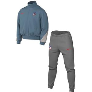 Nike Trainingspak voor heren Atlético Madrid Dri-Fit Strike Trk Suit K, Noise Aqua/Flat Pewter/Lt Crimson, FN9451-454, L