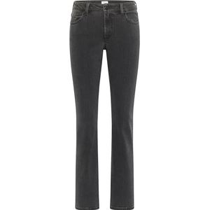 MUSTANG dames Stijl Crosby Relaxed Straight Jeans donkergrijs 701