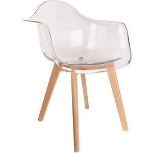 The concept factory Scandinavische stoel van polypropyleen