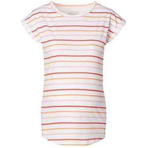 ESPRIT Maternity Gestreept T-shirt van biologisch katoen, Flame Red - 609, L