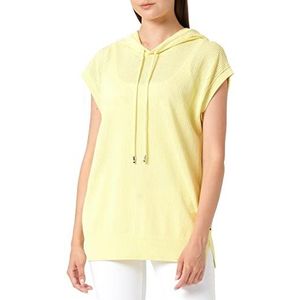 BOSS Women's C_Fosuna Pullover Sweater, Medium Yellow, S