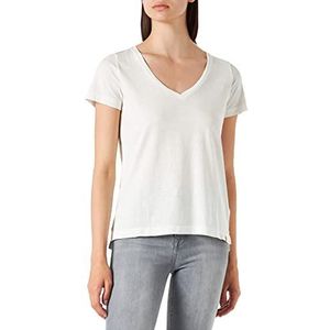 Camel Active Womenswear T-shirt voor dames, Broken White, XS