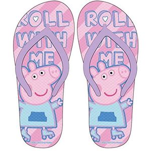 Peppa Pig Teenslippers - Roze - Maat 28/29 - Gemaakt van 100% EVA - Vingervlugge Teenslippers voor Jongens en Meisjes - Origineel Product Ontworpen in Spanje