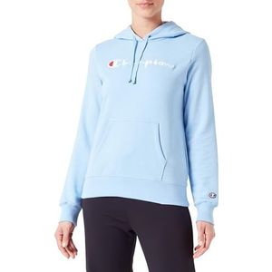 Champion Legacy Icons W-Spring Terry Sweatshirt met capuchon voor dames, Hemelsblauw., L