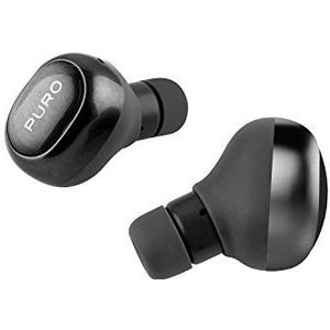 Puro Bluetooth 4.1 in-ear hoofdtelefoon met laadstation grijs
