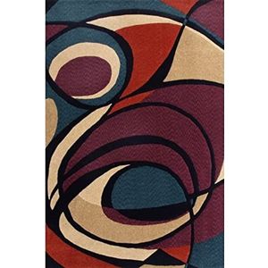 CREVICOSTA Quality Mark Marcas de Calidad Tapijt Perzië 861, modern design, Picasso stijl (120 x 180 cm)