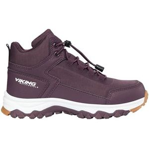 viking Uniseks kinderen Akkarvik Mid Warm WP SL wandelschoenen, Pruim, 31 EU