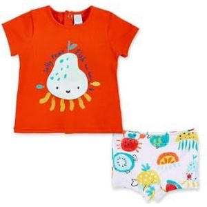 Tuc Tuc Eendelig badpak voor kinderen, Rood, 3 Maanden