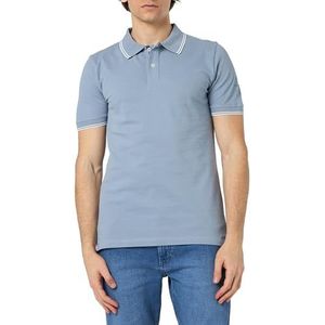 Geox Heren M Polo Polo Faded Denim_S, Faded Denim, S