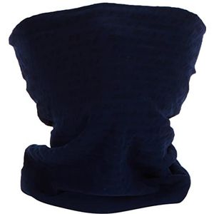 GripGrab Freedom Warp Knit Naadloze multifunctionele halsdoek gebreide naadloze colsjaal met ademzone, marineblauw