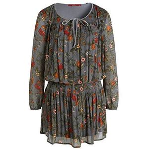 edc by ESPRIT dames blouses jurk met patroon, mini