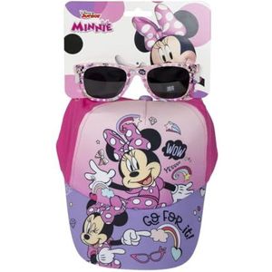 CERDÁ LIFE'S LITTLE MOMENTS Minnie Mouse muts en zonnebril, meerkleurig, standaard, uniseks, kinderen, Meerkleurig, Estándar