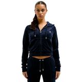 Madison - Classic Velour Hoodie - Groen - Velours