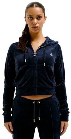 Madison - Classic Velour Hoodie - Groen - Velours