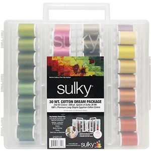 Sulky Slimline 2014 Nieuwe Kleuren Dream Assortment-30wt Katoen, Overige, Multi kleuren, 11.43 x 41.27 x 41.91 cm
