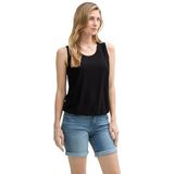 Tom Tailor - Top Fabric Mix - Ajour Mouwloos T-shirt