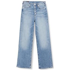 True Religion Dames Bootcut Visible Jeans, blauw, 24W