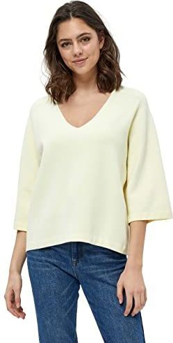 Peppercorn - Rosalia - Gebreide Trui - Pasteelgeel