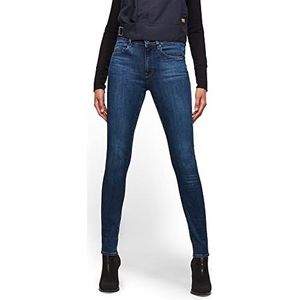 G-Star Raw dames Jeans 3301 High Waist Skinny, Blau (Medium Blue Aged D05175-8968-9362), 24W / 34L