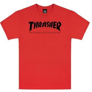 THRASHER T-shirt 134106XS/RD Uniseks volwassen.