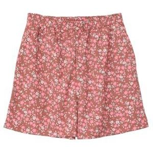 s.Oliver - Junior - Short - Rood - Elastische Tailleband, Hoge Taillehoogte, Regular Fit