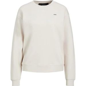 JACK & JONES Jxabbie RLX Ls Every Crew SWT Noos, maanbeam, S