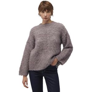 Mavi Dames Crew Neck Sweater Pullover Moonscape Melange, S, Moonscape Melange, S