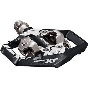 Shimano XT M8120 Enduro SPD Pedales -pedalen, volwassen, zwarte (zwarte) unisex