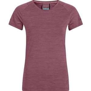 Energetics Evii T-Shirt voor dames Melange/Red Wine/Vio L