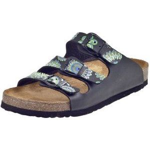 Dr. Brinkmann Dames 700700 klompen, zwart, zwart, veelkleurig, 46 EU