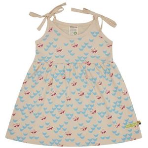 loud + proud Jurk opdruk, van biologisch katoen, GOTS-gecertificeerd, vanille, 86-92